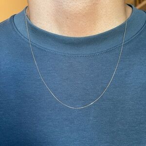 14k pyrrha cable chain